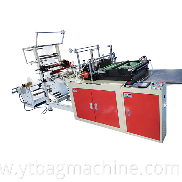 Cold cut bag cutting machine